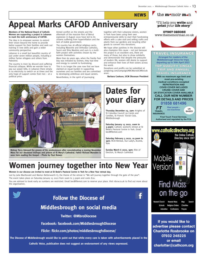 Dec 2021 edition of the Middlesbrough Voice