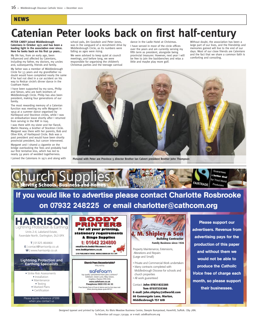 Dec 2021 edition of the Middlesbrough Voice