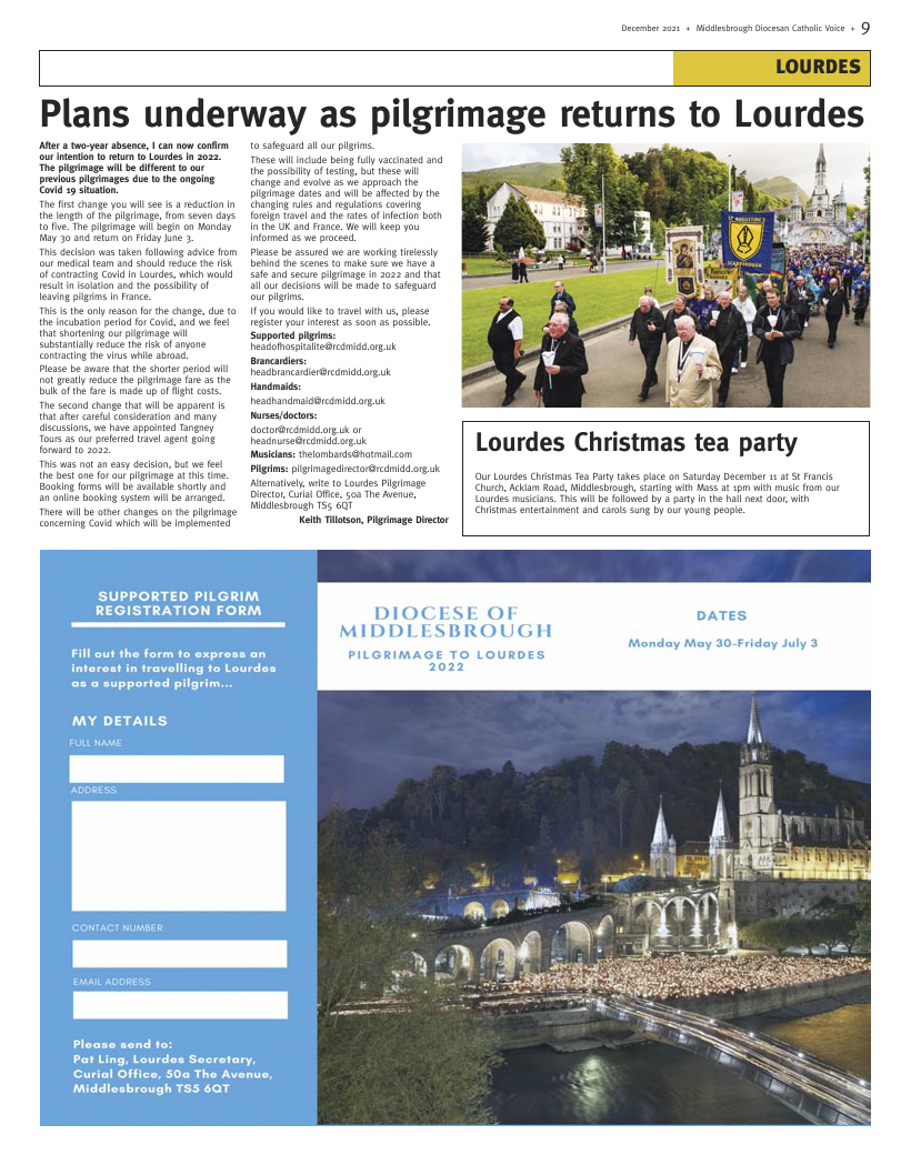 Dec 2021 edition of the Middlesbrough Voice