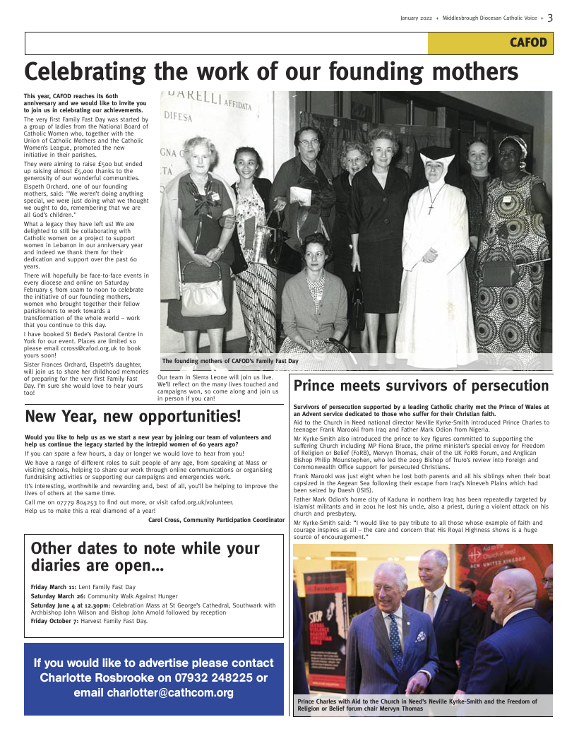 Jan 2022 edition of the Middlesbrough Voice