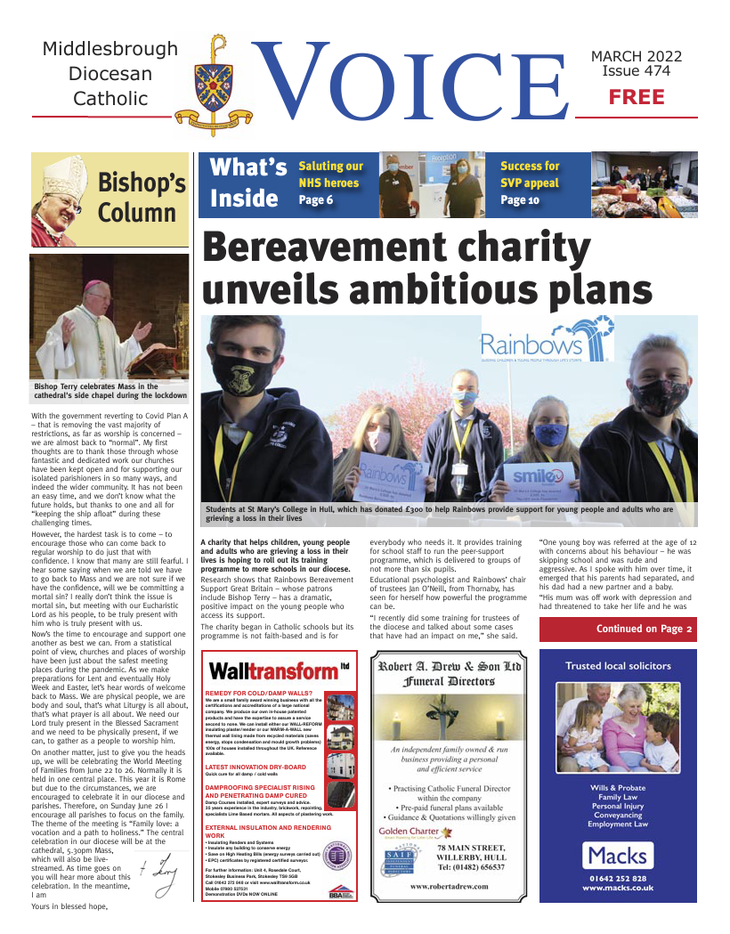 Mar 2022 edition of the Middlesbrough Voice