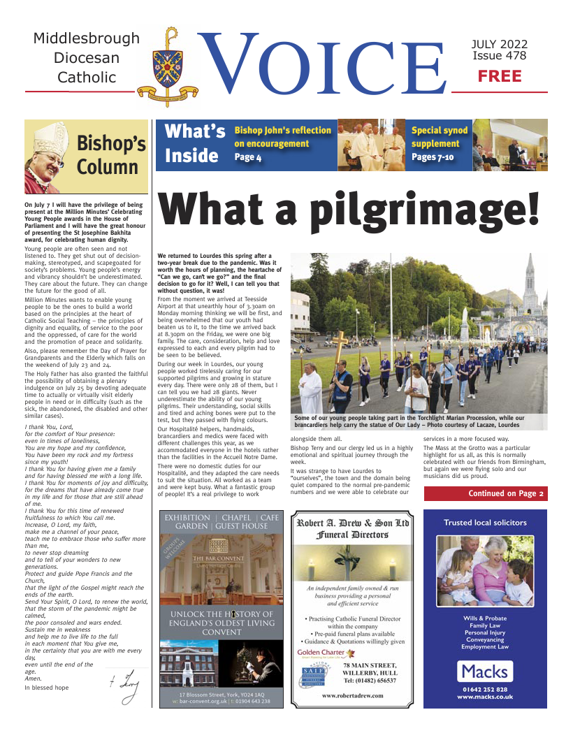 Jul 2022 edition of the Middlesbrough Voice
