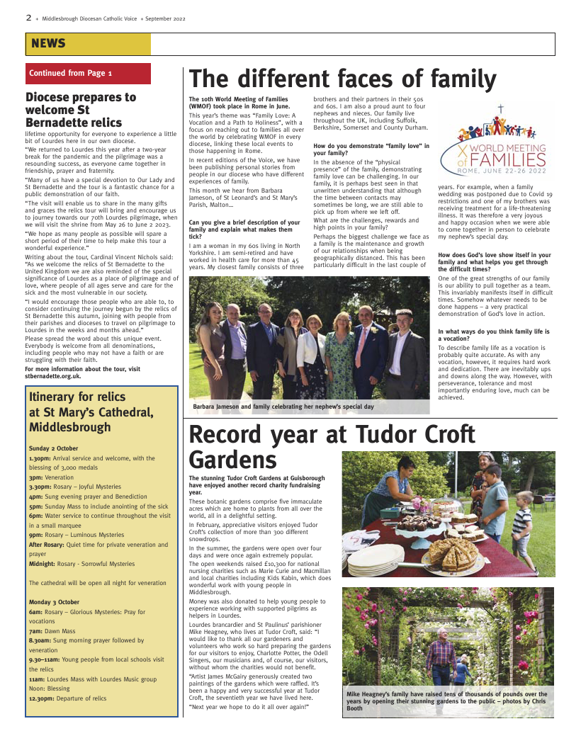 Sept 2022 edition of the Middlesbrough Voice