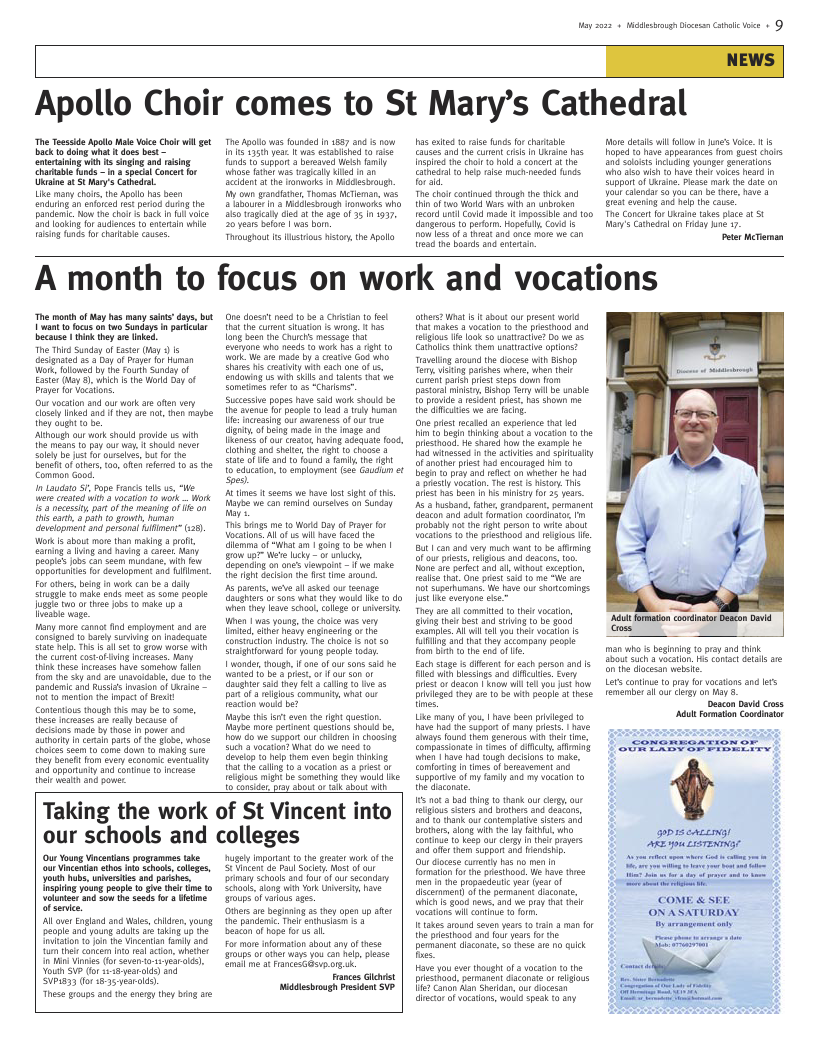 May 2022 edition of the Middlesbrough Voice