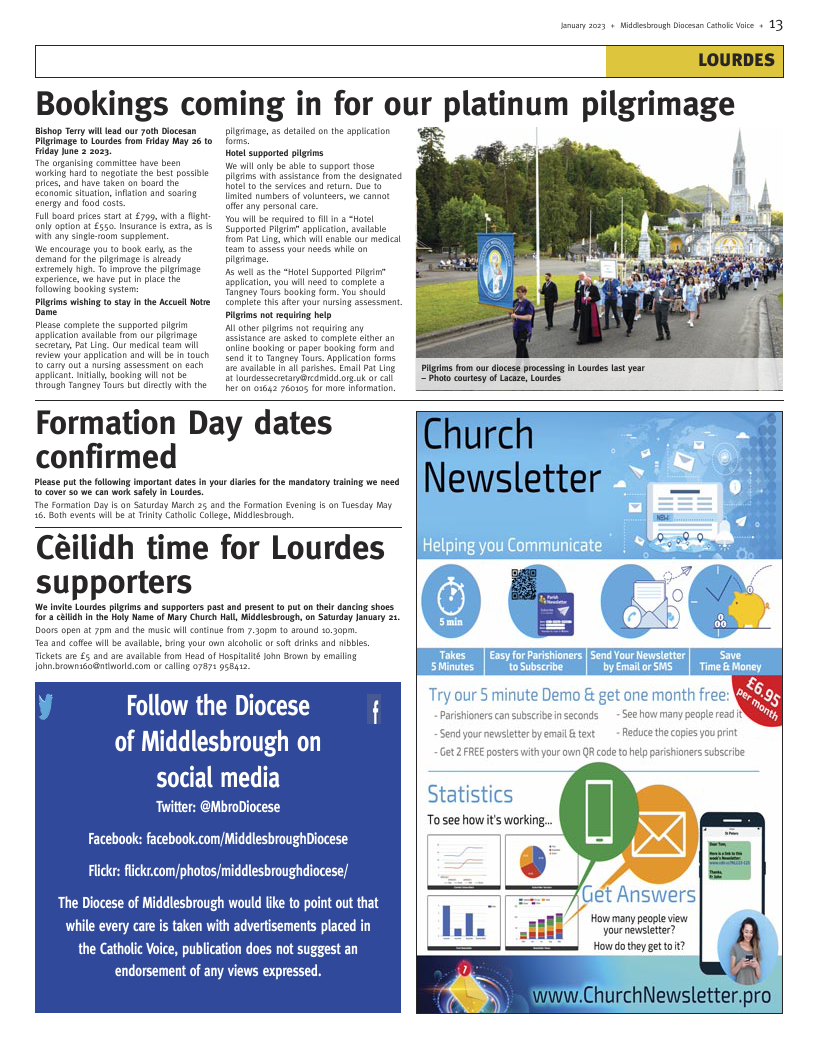 Jan 2023 edition of the Middlesbrough Voice