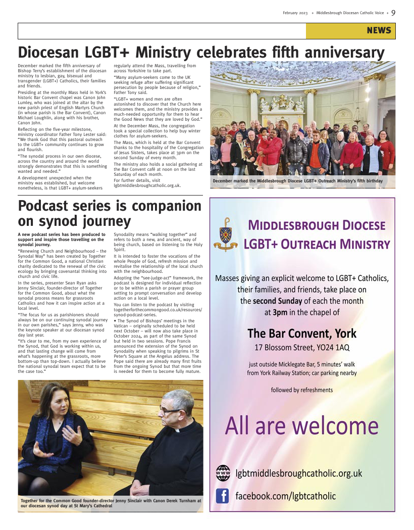 Feb 2023 edition of the Middlesbrough Voice