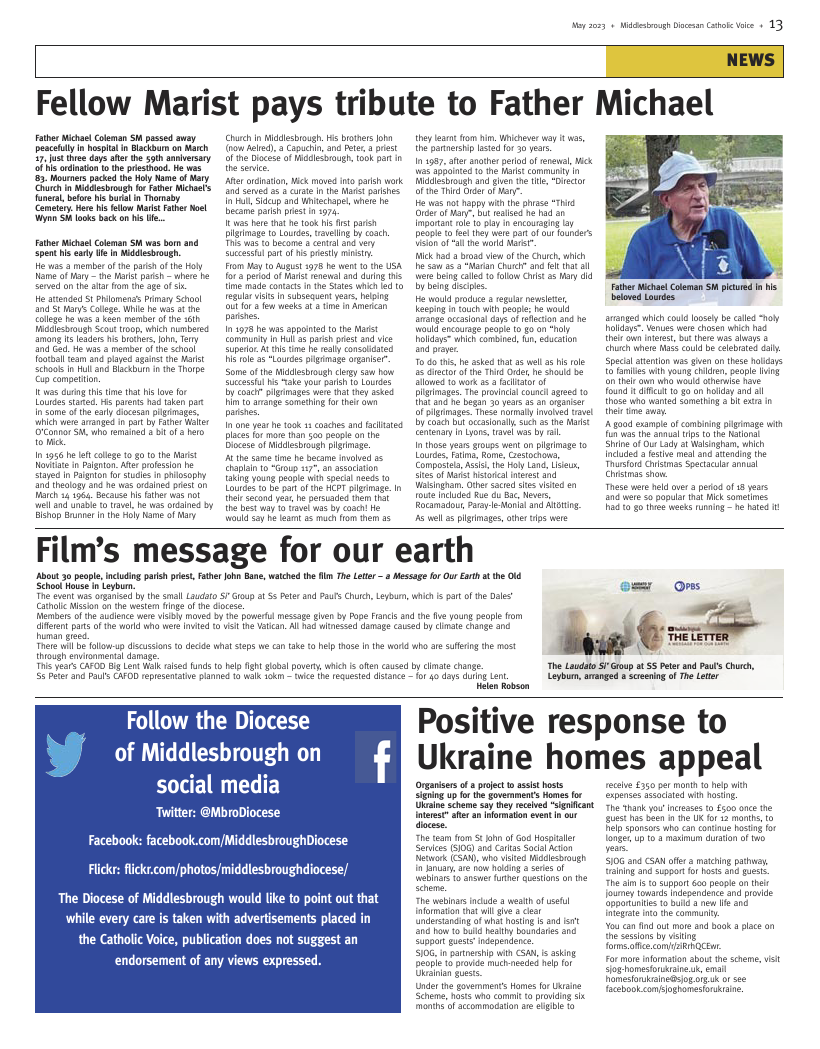 May 2023 edition of the Middlesbrough Voice