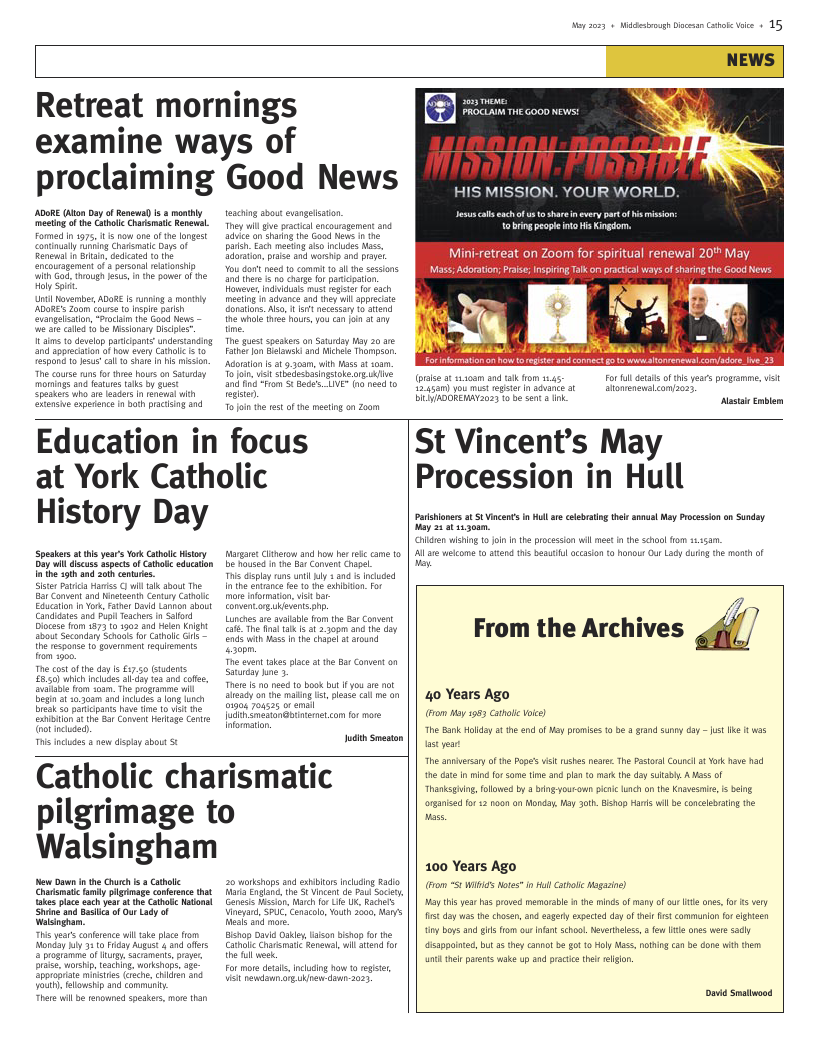 May 2023 edition of the Middlesbrough Voice