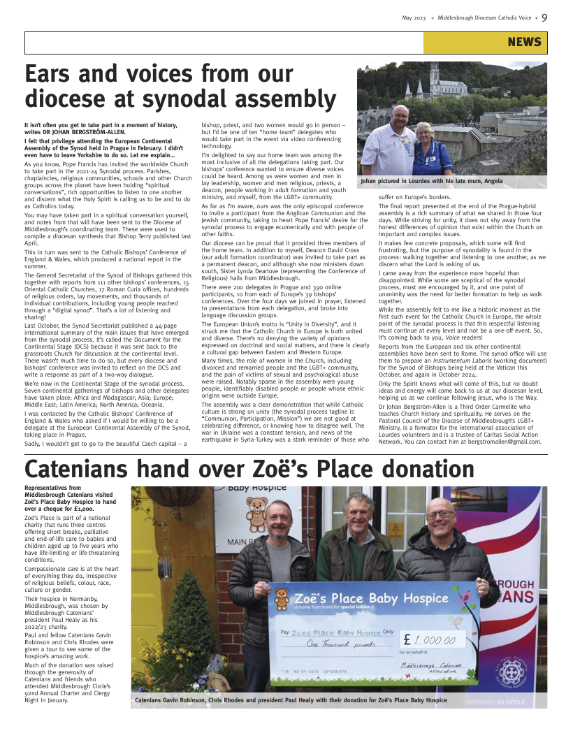 May 2023 edition of the Middlesbrough Voice