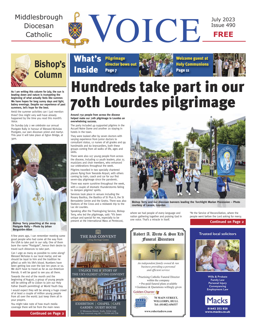 Jul 2023 edition of the Middlesbrough Voice