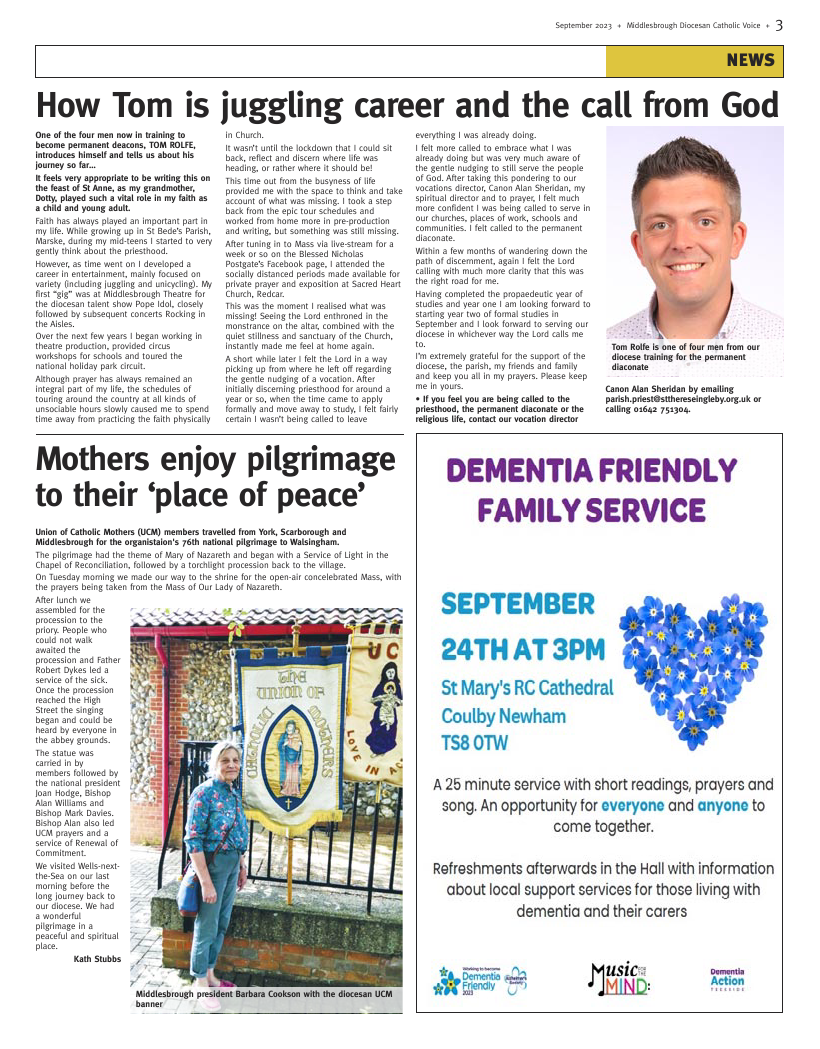 Sept 2023 edition of the Middlesbrough Voice