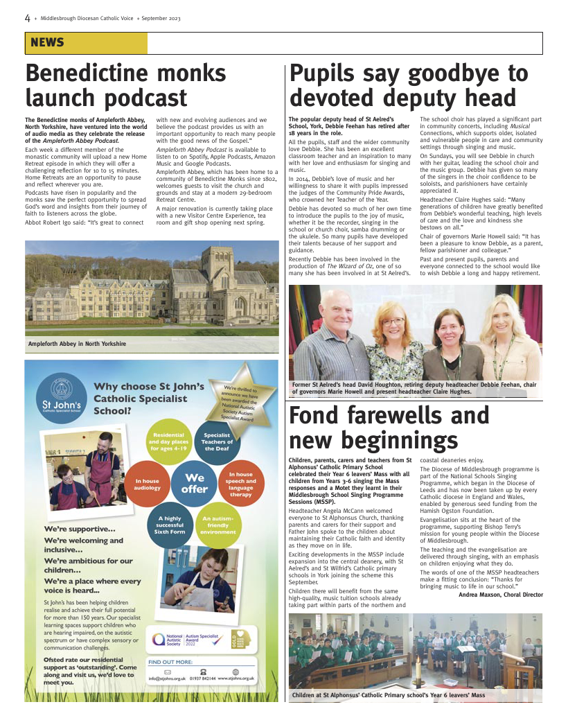 Sept 2023 edition of the Middlesbrough Voice