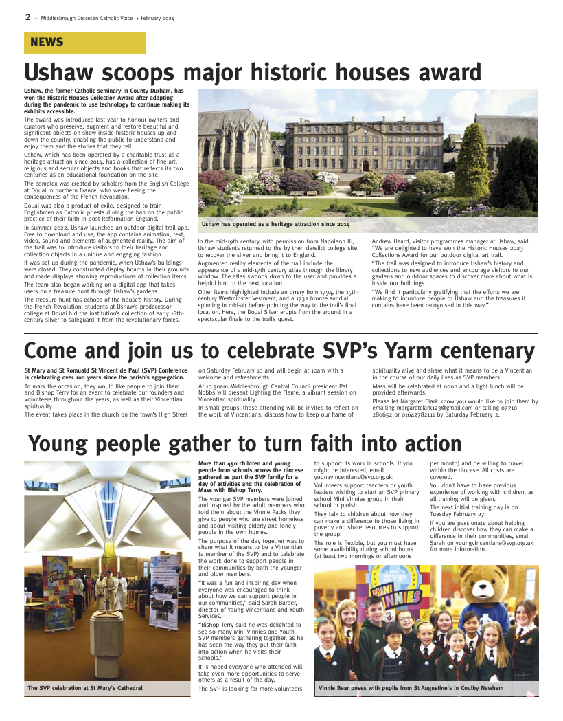 Feb 2024 edition of the Middlesbrough Voice