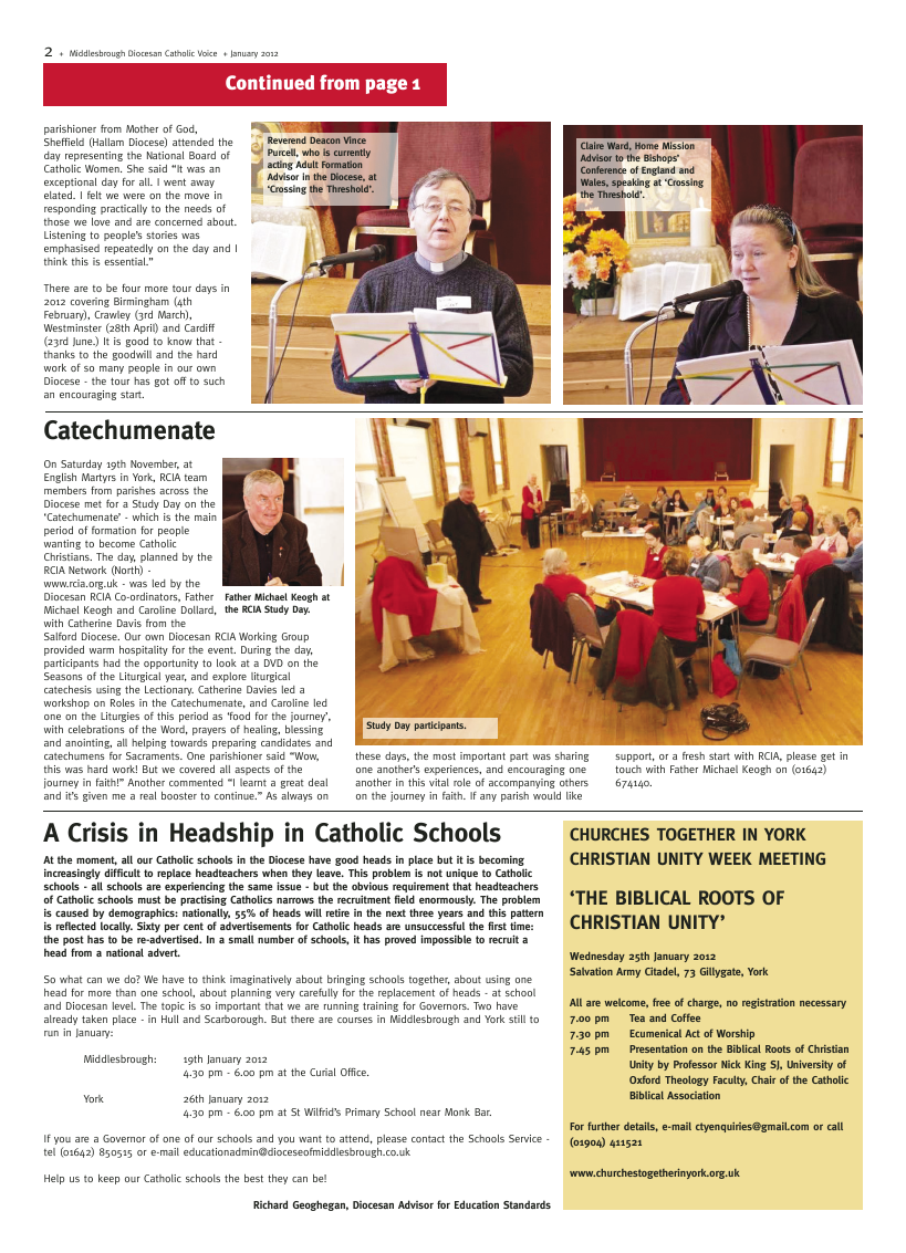 Jan 2012 edition of the Middlesbrough Voice