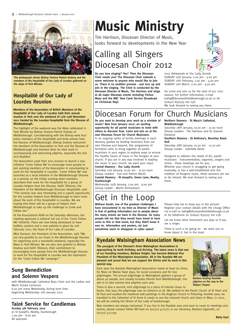Jan 2012 edition of the Middlesbrough Voice