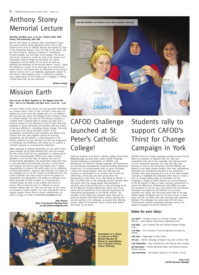 Apr 2012 edition of the Middlesbrough Voice