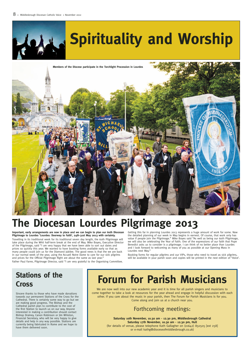 Nov 2012 edition of the Middlesbrough Voice