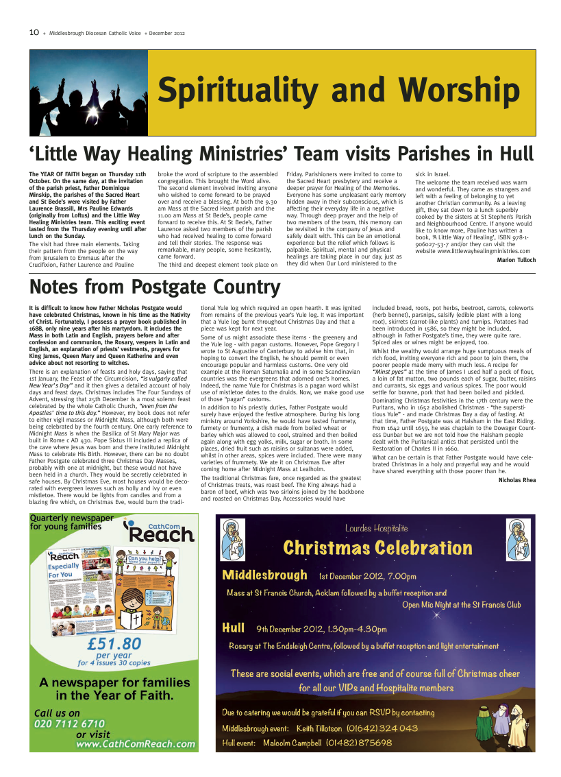 Dec 2012 edition of the Middlesbrough Voice