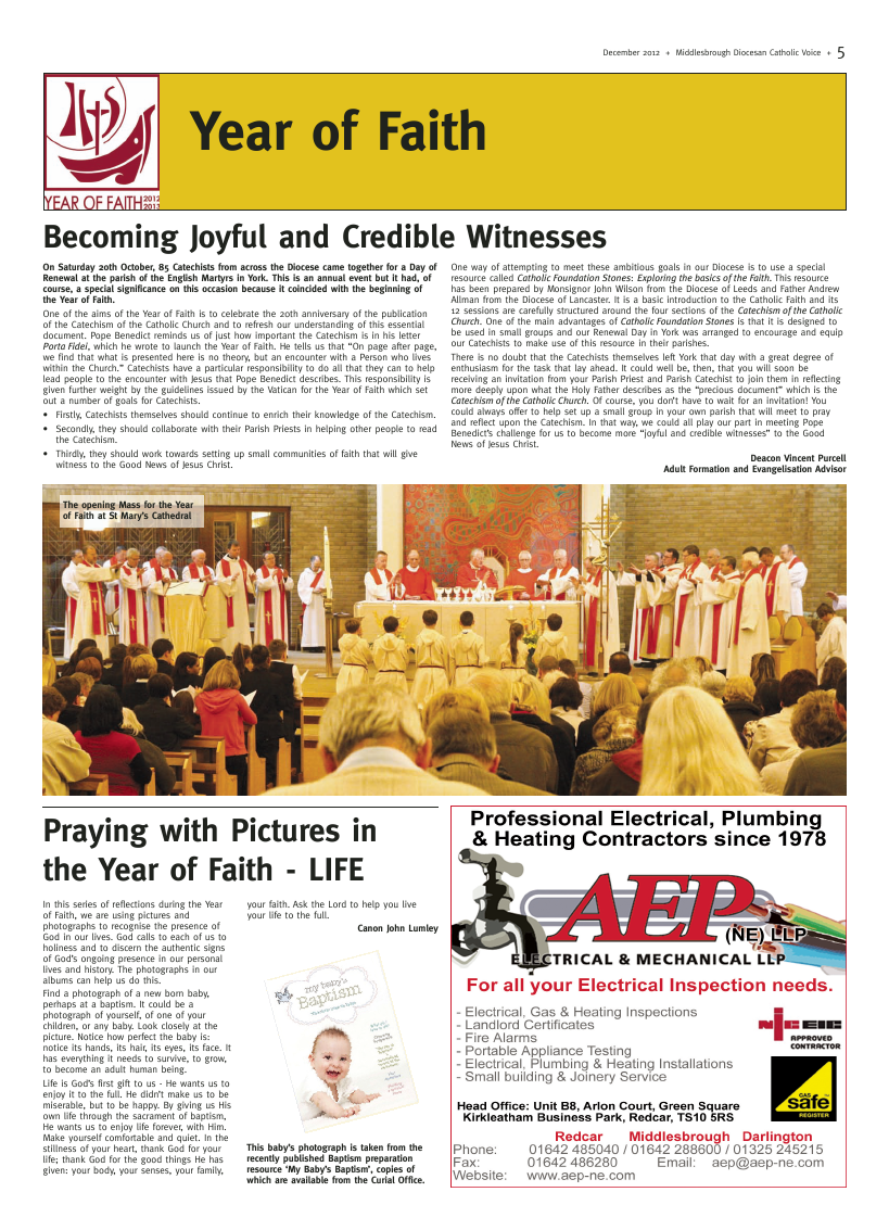 Dec 2012 edition of the Middlesbrough Voice