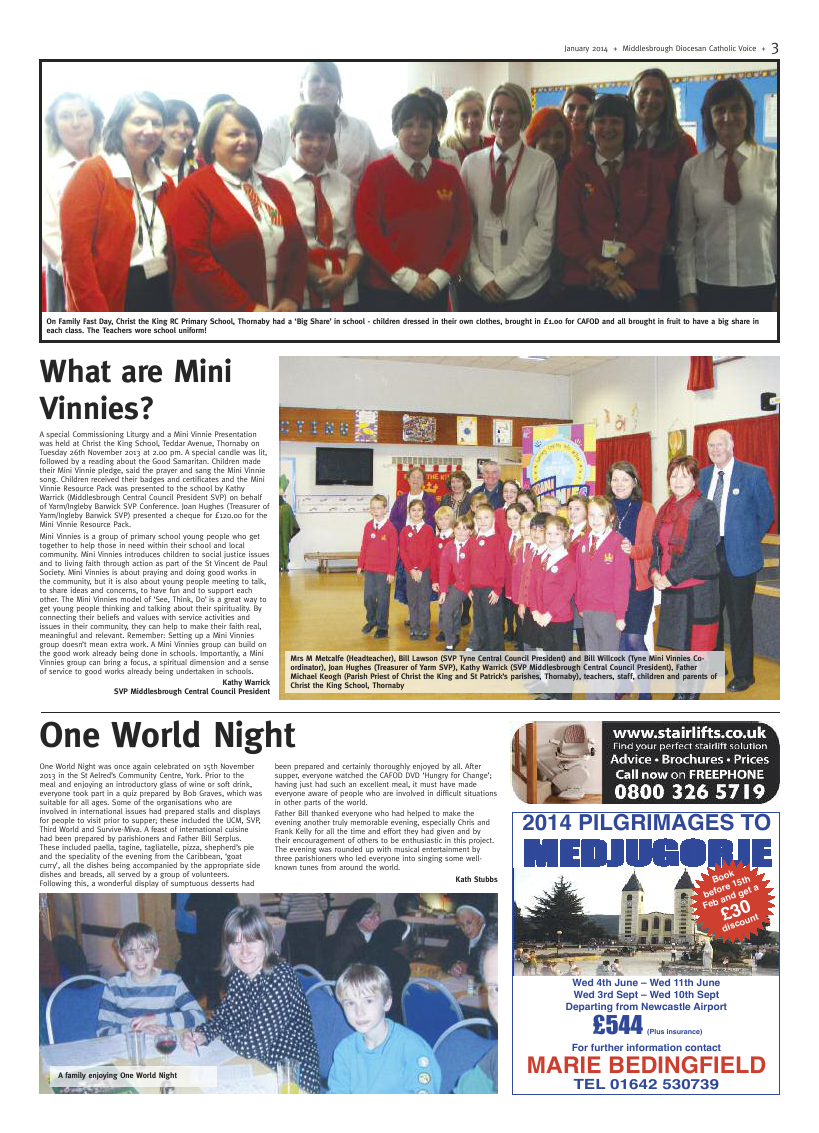 Jan 2014 edition of the Middlesbrough Voice