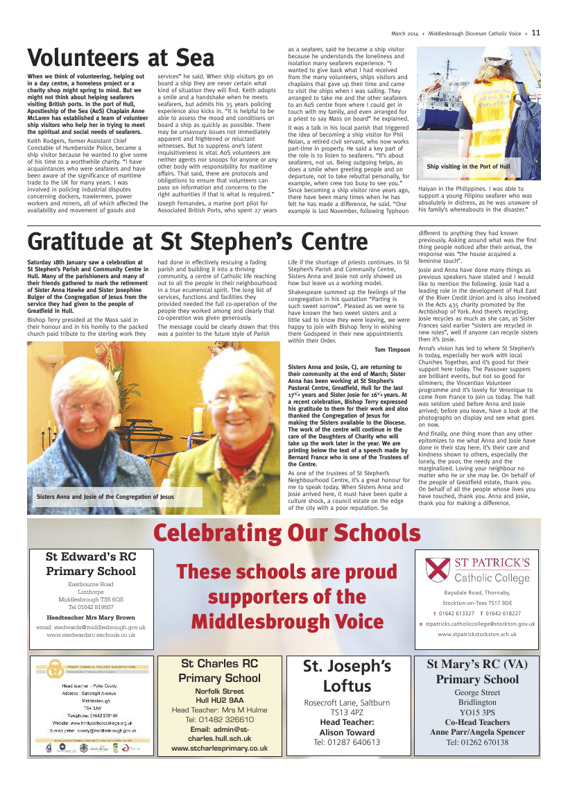 Mar 2014 edition of the Middlesbrough Voice