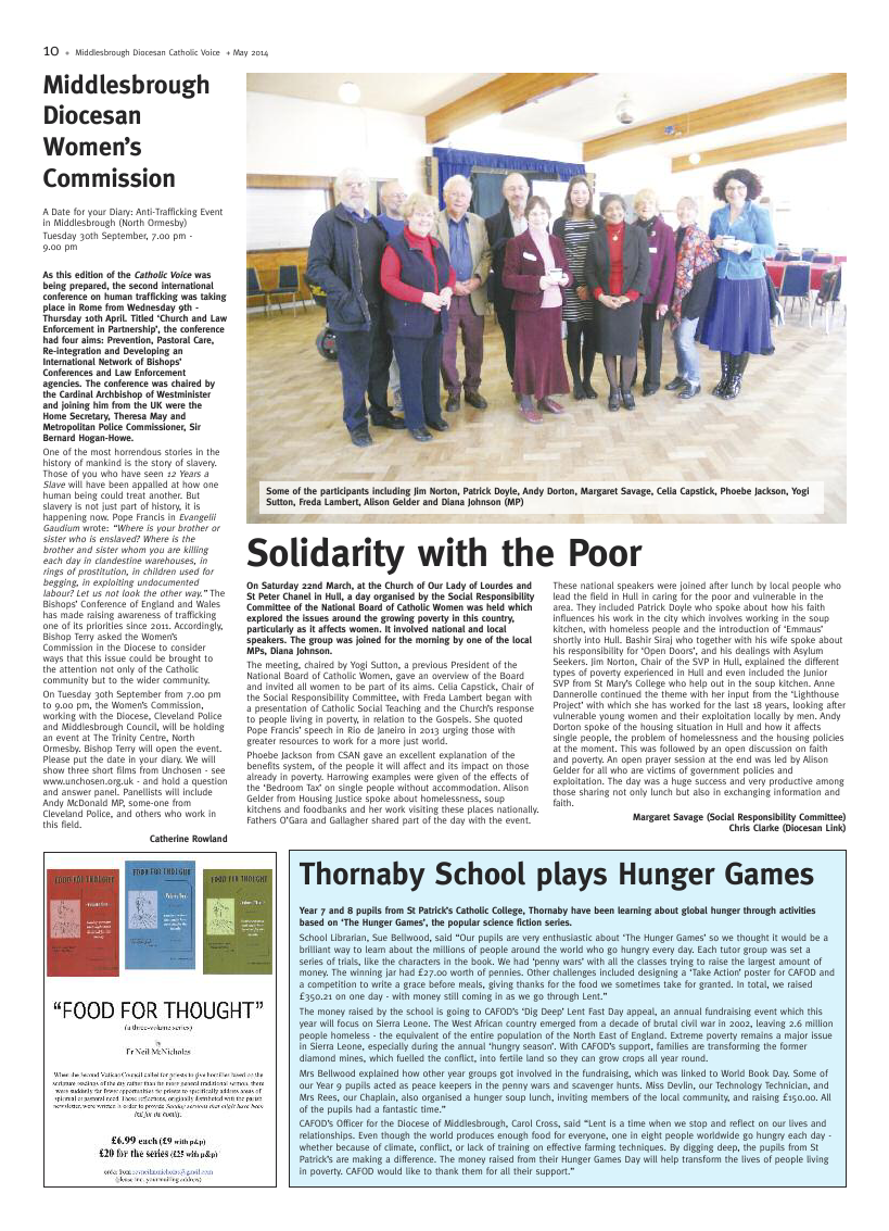 May 2014 edition of the Middlesbrough Voice