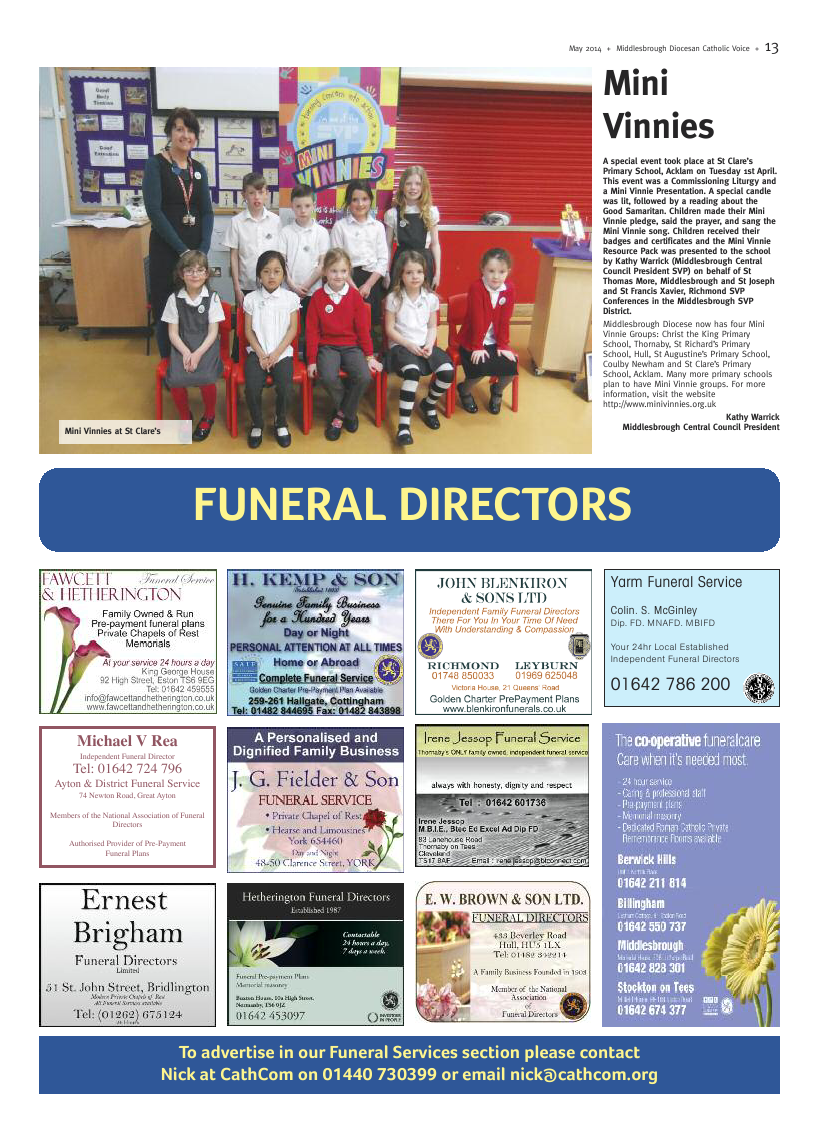 May 2014 edition of the Middlesbrough Voice