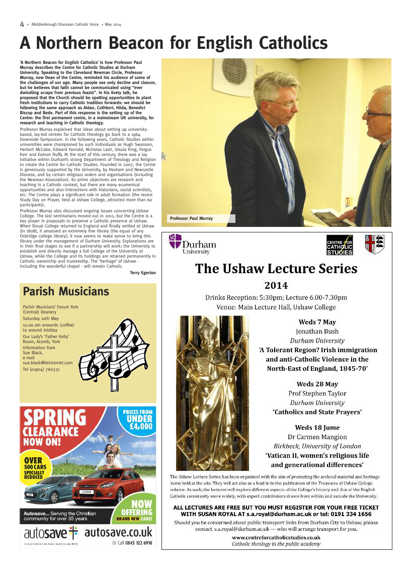 May 2014 edition of the Middlesbrough Voice