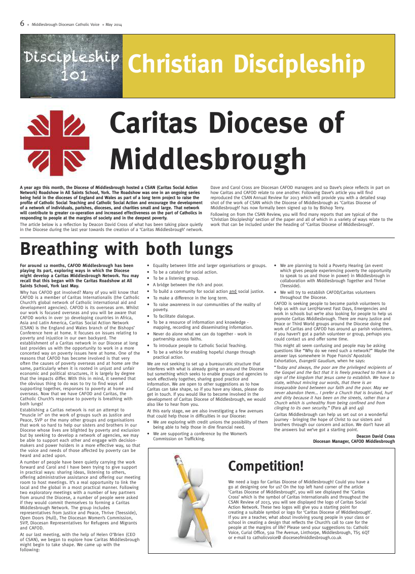 May 2014 edition of the Middlesbrough Voice