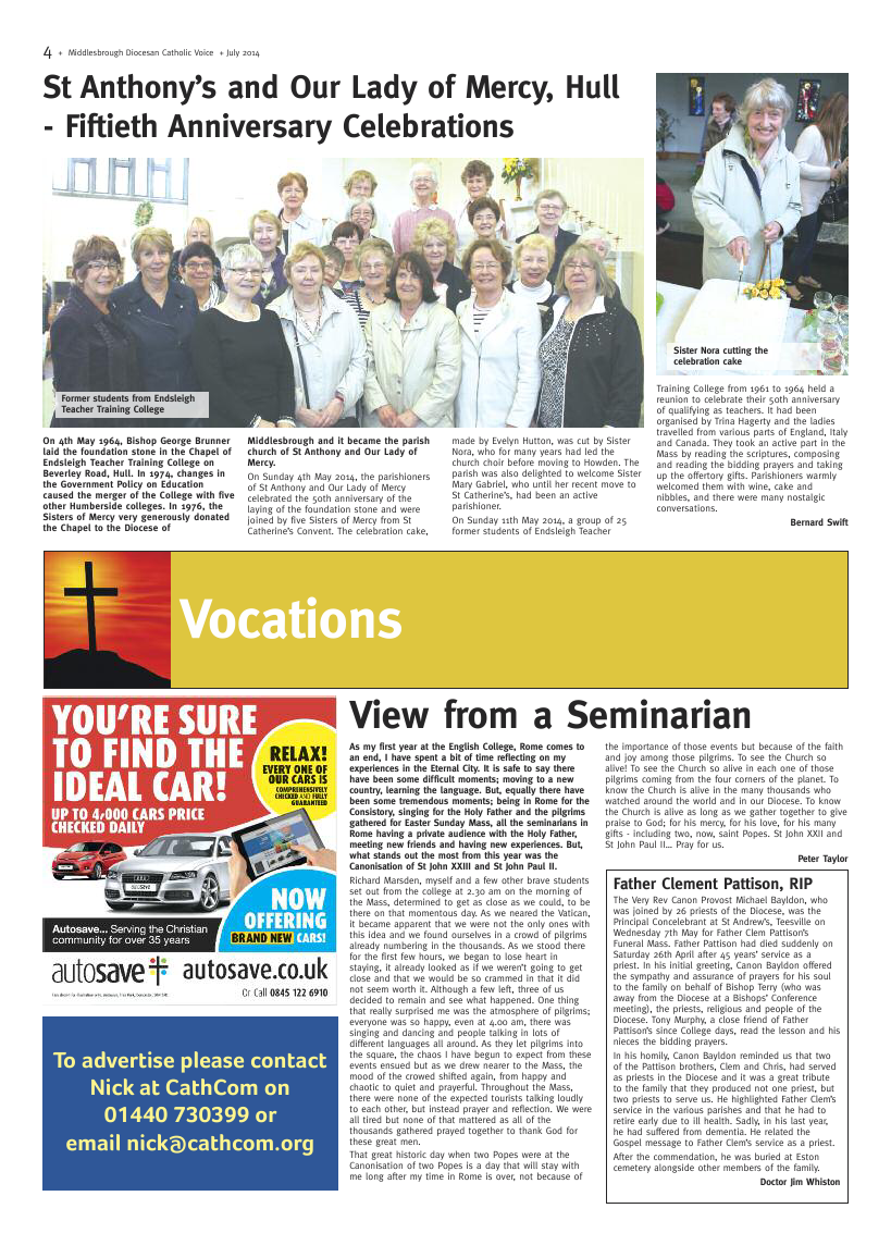 Jul 2014 edition of the Middlesbrough Voice