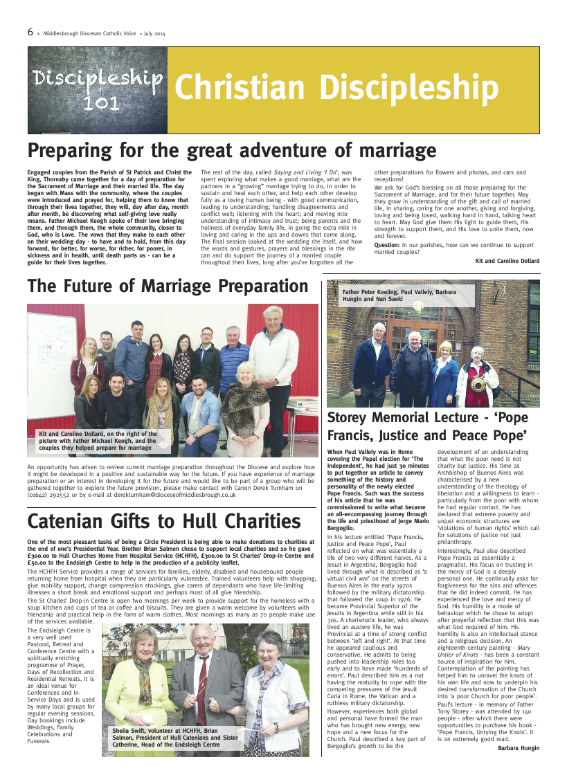 Jul 2014 edition of the Middlesbrough Voice