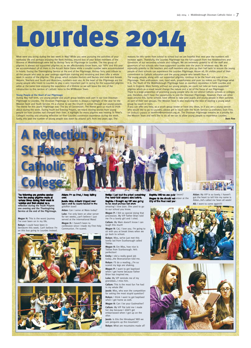 Jul 2014 edition of the Middlesbrough Voice