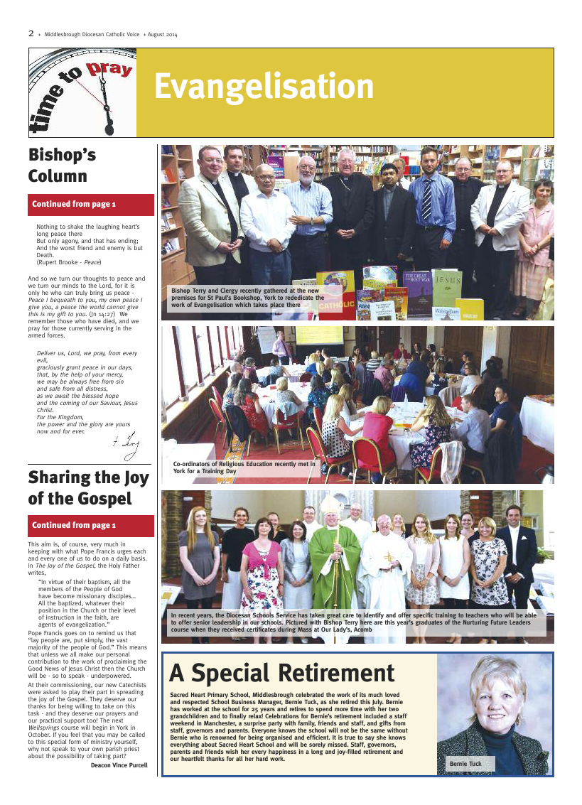 Aug 2014 edition of the Middlesbrough Voice