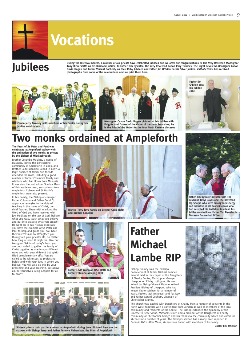 Aug 2014 edition of the Middlesbrough Voice
