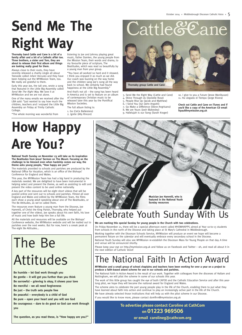 Oct 2014 edition of the Middlesbrough Voice