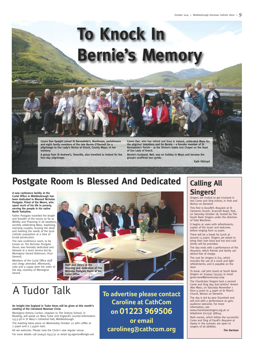 Oct 2014 edition of the Middlesbrough Voice