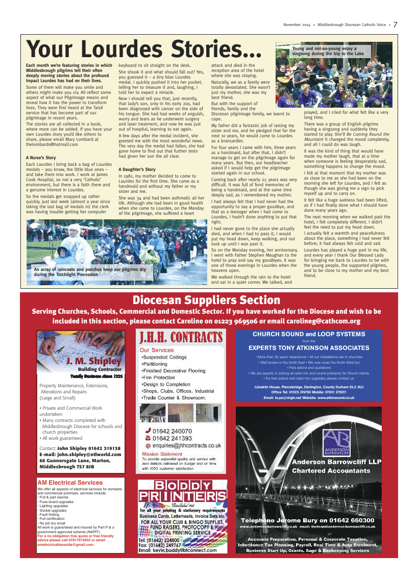 Nov 2014 edition of the Middlesbrough Voice