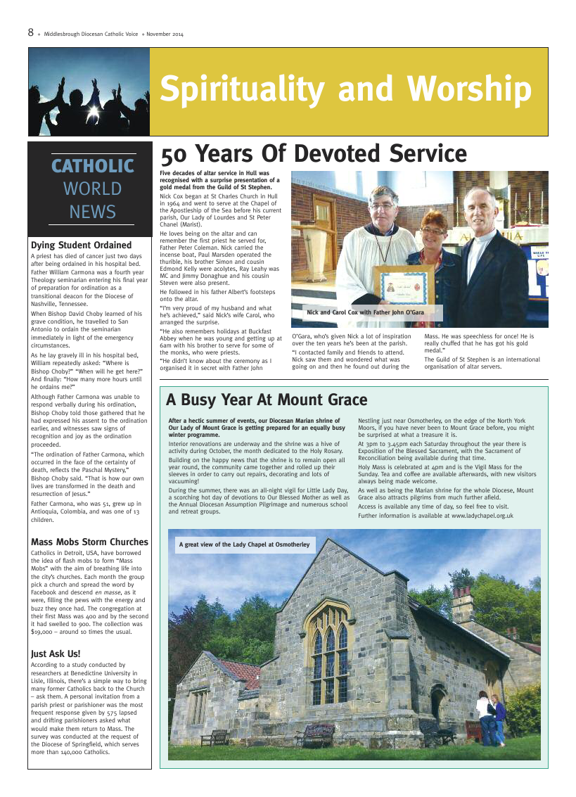 Nov 2014 edition of the Middlesbrough Voice