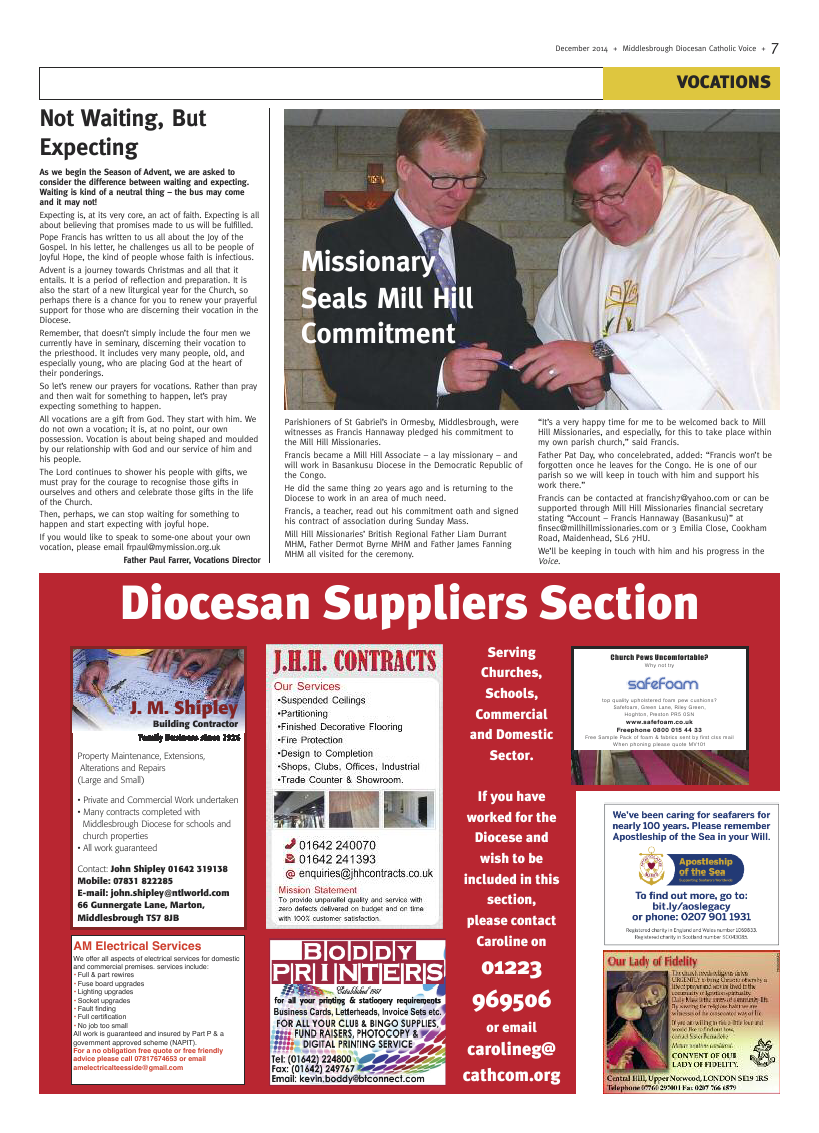 Dec 2014 edition of the Middlesbrough Voice