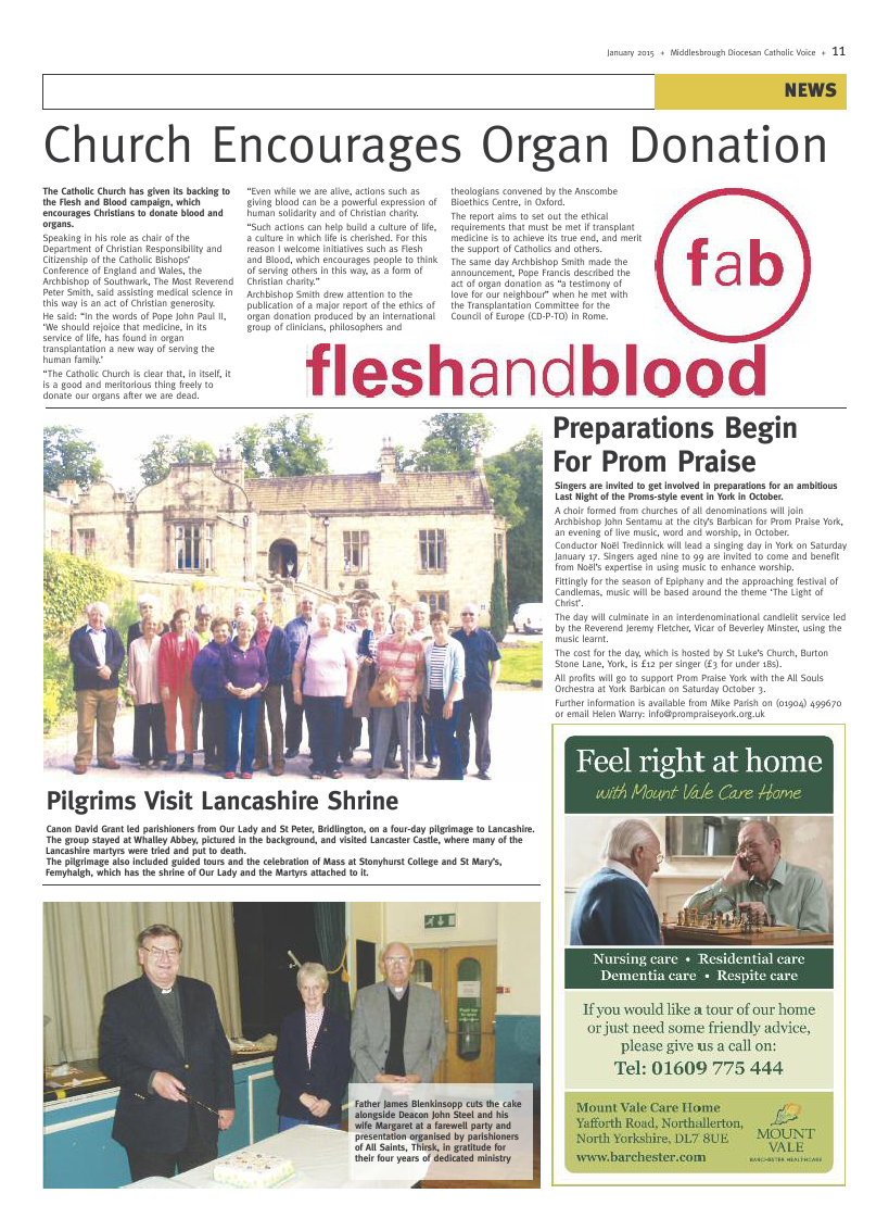 Jan 2015 edition of the Middlesbrough Voice