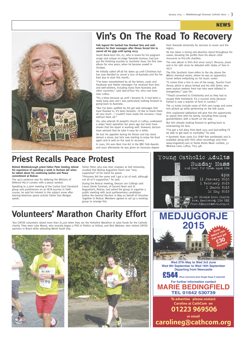 Jan 2015 edition of the Middlesbrough Voice