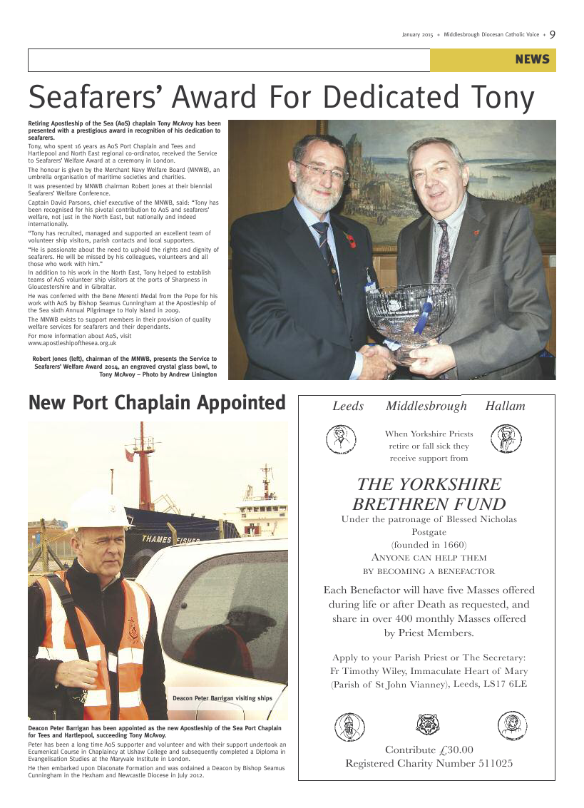 Jan 2015 edition of the Middlesbrough Voice