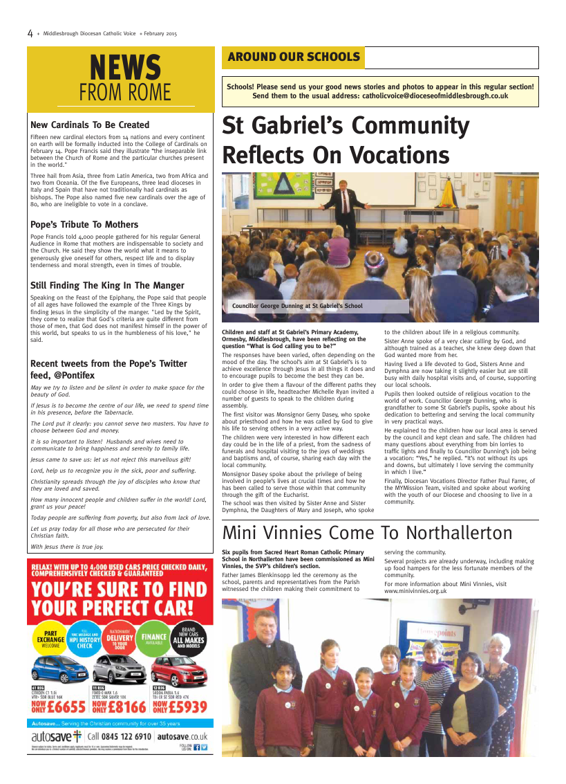 Feb 2015 edition of the Middlesbrough Voice