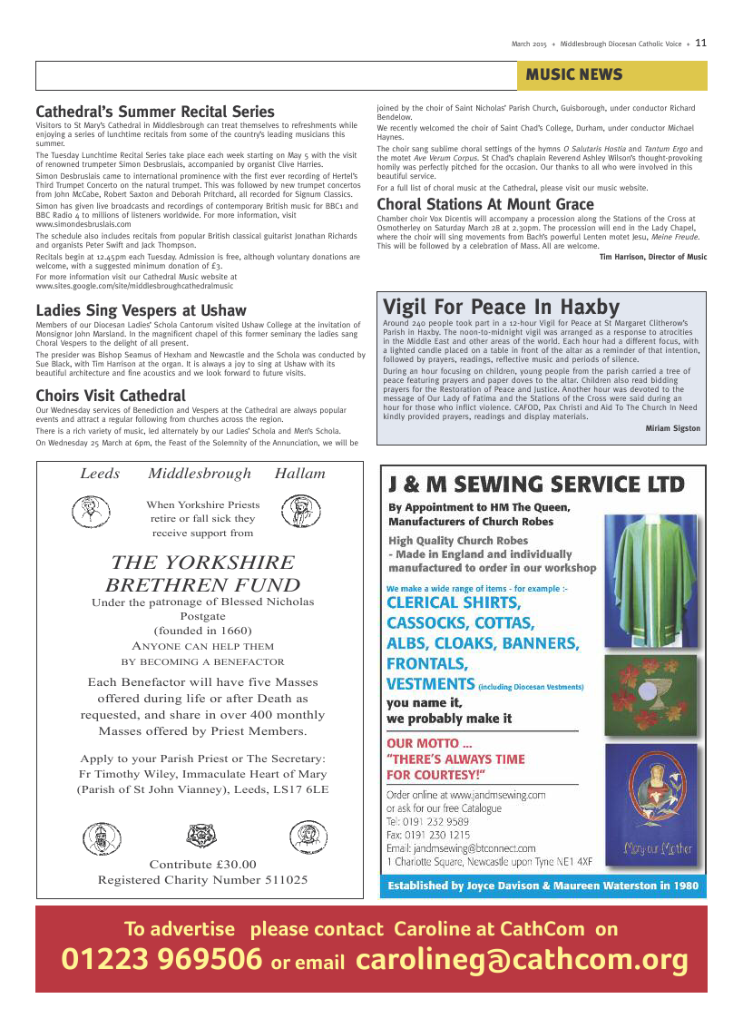 Mar 2015 edition of the Middlesbrough Voice