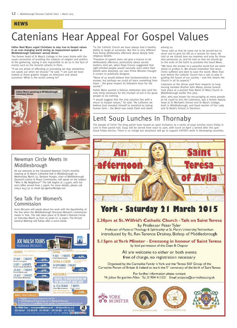 Mar 2015 edition of the Middlesbrough Voice