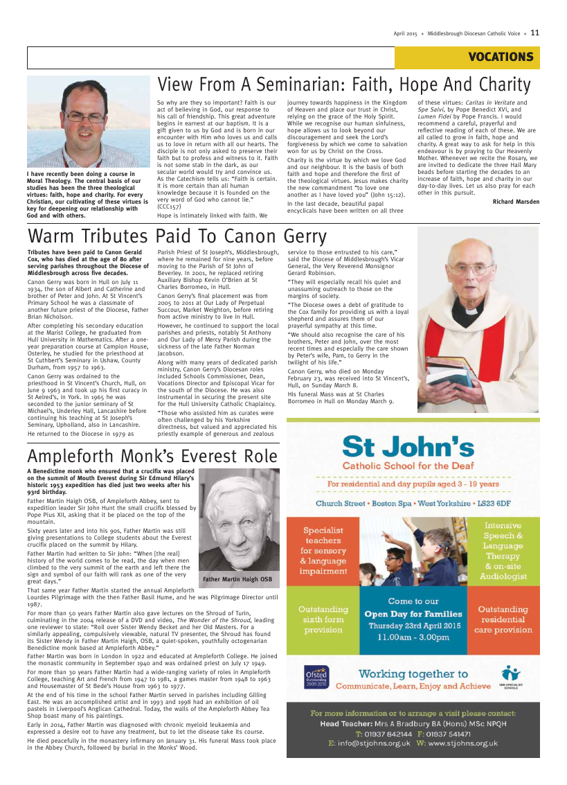 Apr 2015 edition of the Middlesbrough Voice