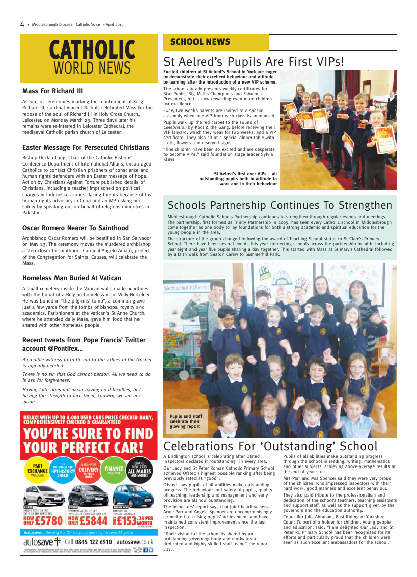 Apr 2015 edition of the Middlesbrough Voice