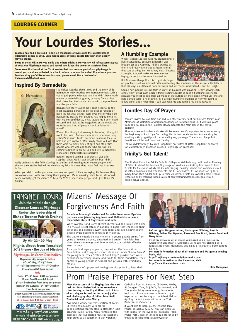 Apr 2015 edition of the Middlesbrough Voice