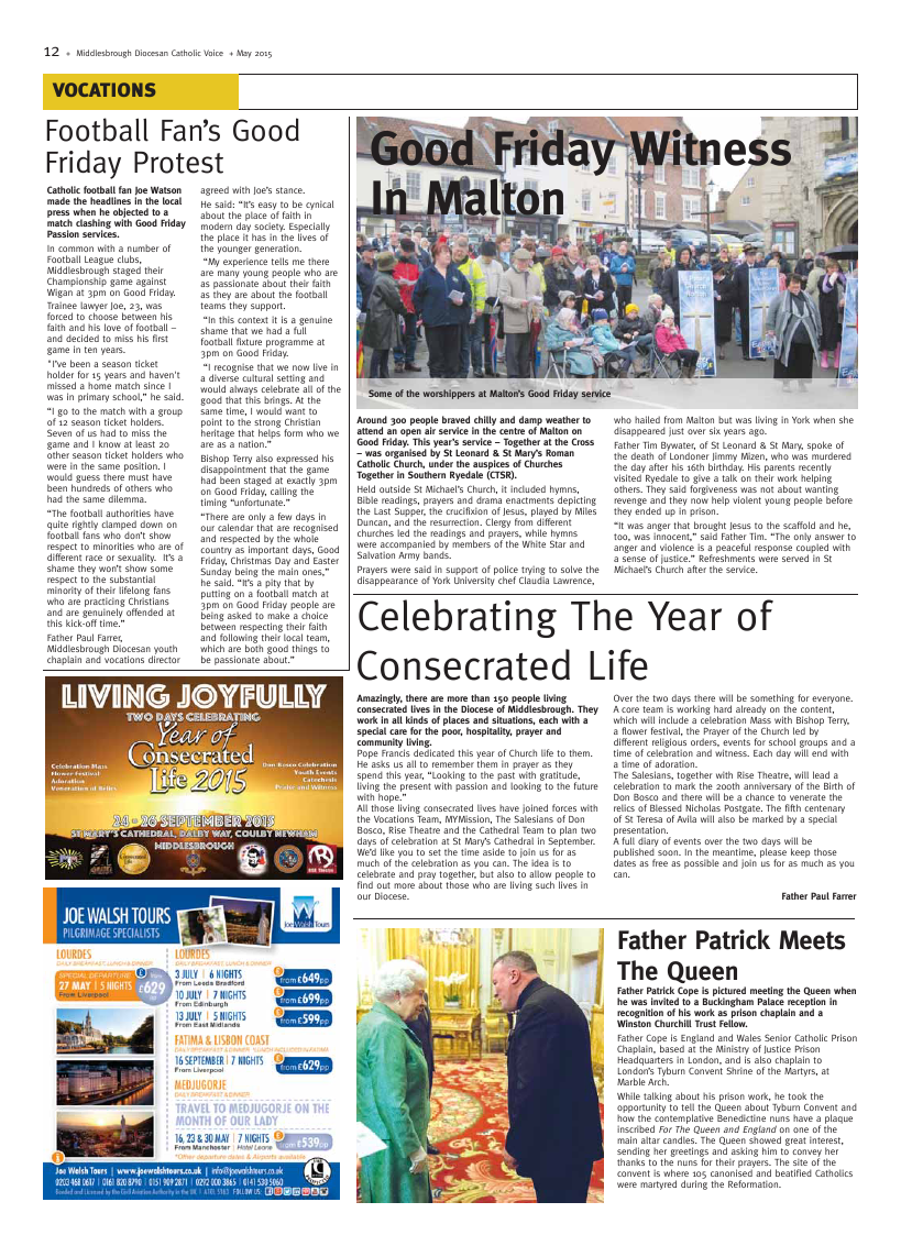 May 2015 edition of the Middlesbrough Voice