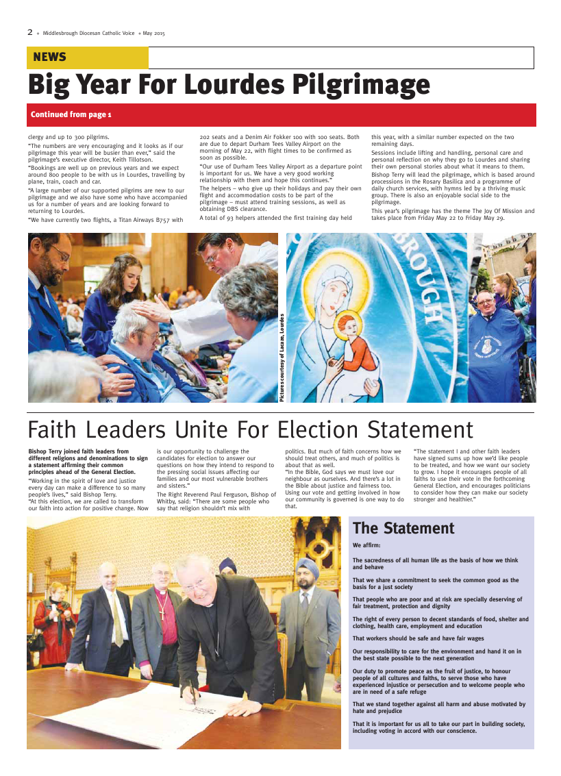 May 2015 edition of the Middlesbrough Voice